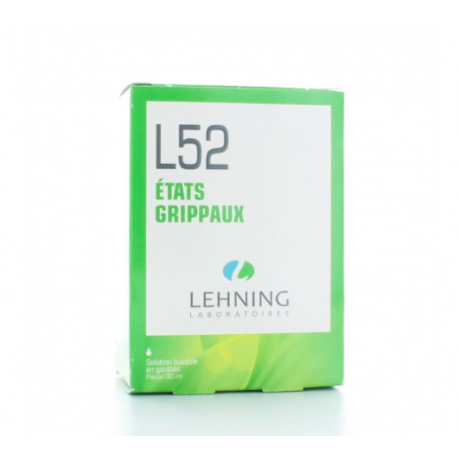 LEHNING L52 ETATS GRIPPAUX 30ML