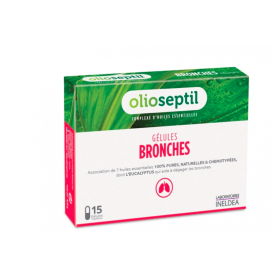 OLIOSEPTIL BRONCHES 15 GELULES