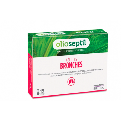 OLIOSEPTIL BRONCHES 15 GELULES