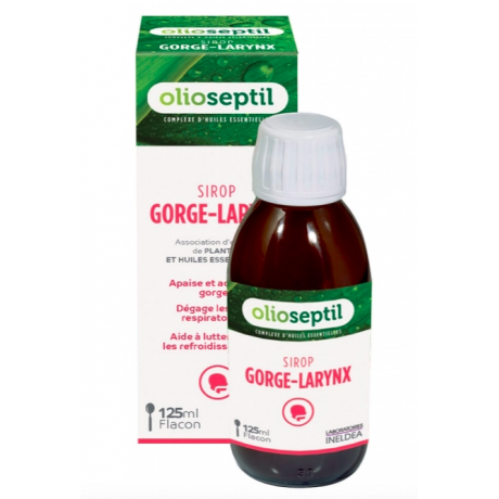 OLIOSEPTIL SIROP GORGE LARYNX 125ML