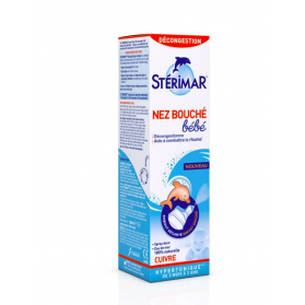 STERIMAR SPRAY DOUX DES 3 MOIS NEZ BOUCHE BEBE 100ML