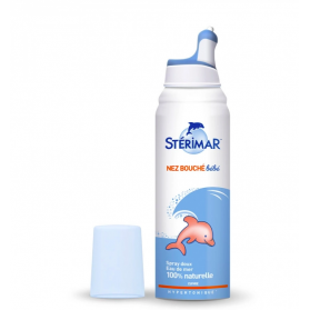 STERIMAR SPRAY DOUX DES 3 MOIS NEZ BOUCHE BEBE 100ML