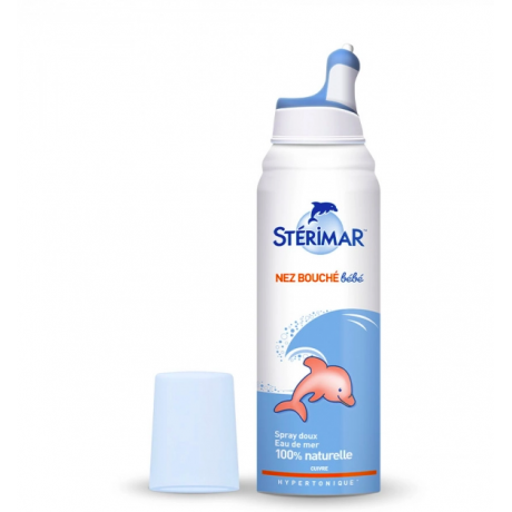 STERIMAR SPRAY DOUX DES 3 MOIS NEZ BOUCHE BEBE 100ML