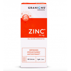 GRANIONS ZINC 60 GELULES