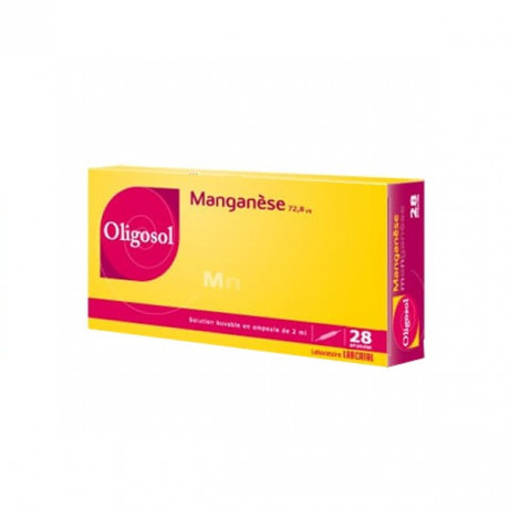 OLIGOSOL MANGANESE 28 AMPOULES