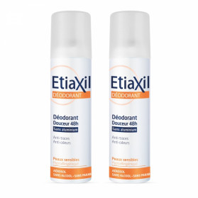 Etiaxil Déodorant Douceur 48H sans Aluminium Lot de 2 x 150 ml