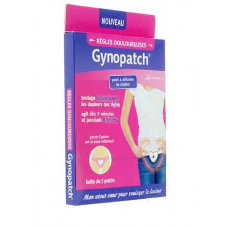 Gynopatch Patchs pour Règles Douloureuses 3 unités