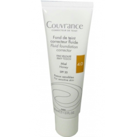 Avène Couvrance Fond de Teint Correcteur Fluide SPF 20 30 ml - Teinte : 4.0 Miel