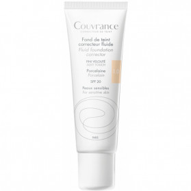 Avène Couvrance Fond de Teint Correcteur Fluide SPF 20 30 ml - Teinte : 1.0 Porcelaine