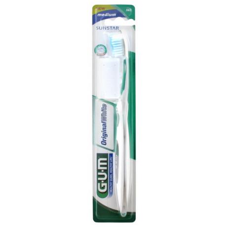 GUM Original White Brosse à Dents Medium 563