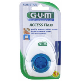 GUM Access Floss 50 Utilisations