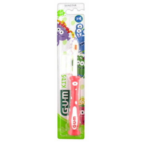 GUM Kids Brosse à Dents 3 à 6 Ans 901