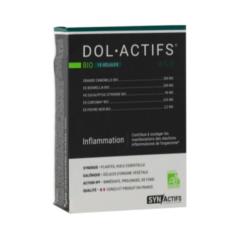 SYNACTIFS Doloactifs bio 15 gélules