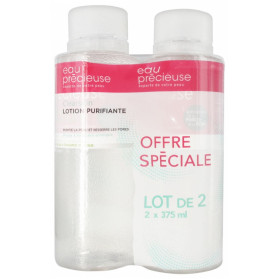 EAU PRECIEUSE LOTION PURETE DE LA PEAU 2X375ML