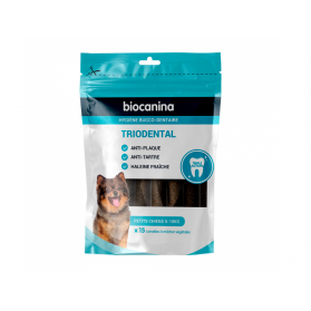 BIOCANINA TRIODENTAL Petits Chiens de 5 à 10kg - 15 Lamelles à Mâcher