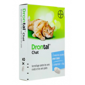 Drontal Chat 2 comprimés