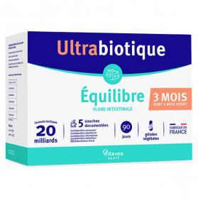 NUTRISANTE ULTRABIOTIQUE EQUILIBRE 3X30 GELULES