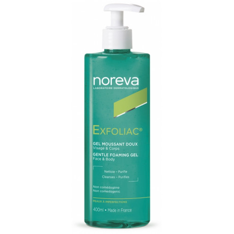 Noreva Exfoliac Gel Moussant Doux 400 ml