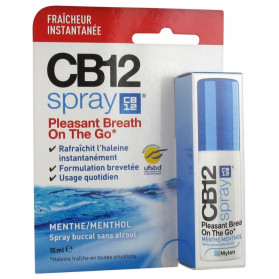 CB12 Spray Buccal Sans Alcool Menthe 15 ml