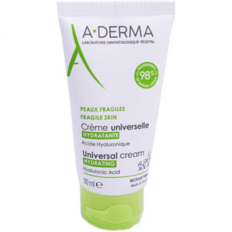 A-DERMA Crème Universelle Hydratante 50ml