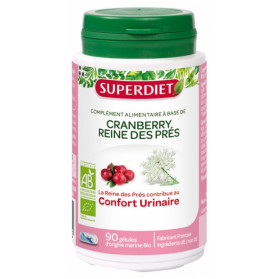 Super Diet Cranberry et Reine des Prés Bio 90 Gélules