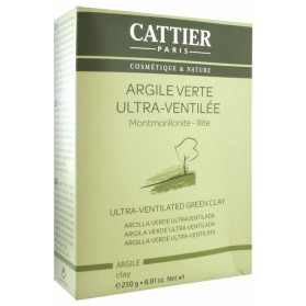 Cattier Argile Verte Ultra-Ventilée 250 g