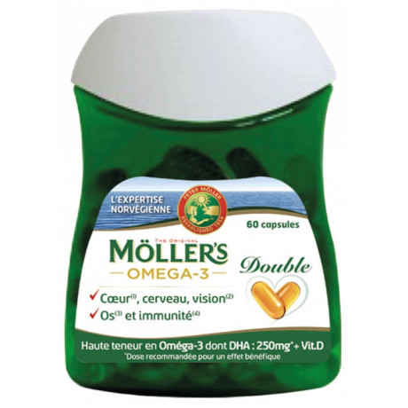 Möller's Omega-3 Double 60 Capsules