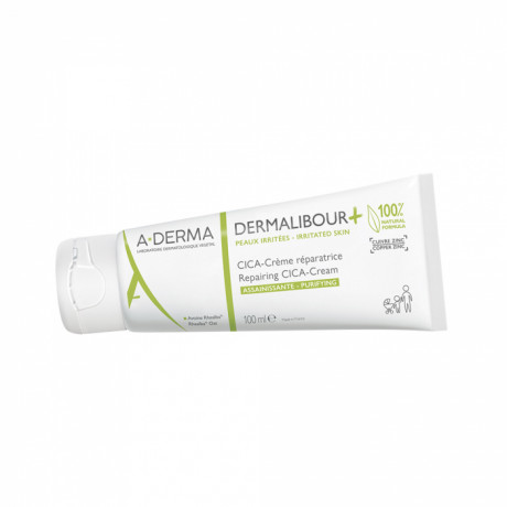 A-derma dermalibour+ cica-crème réparatrice 100ml