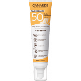 Gamarde solaire fluide SPF50+ BIO 100ml