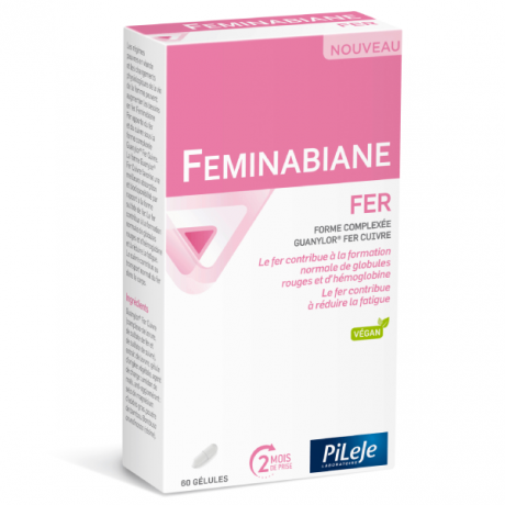 Pileje Feminabiane Fer 60 gélules