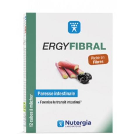 Nutergia Ergyfibral 12 cubes à macher