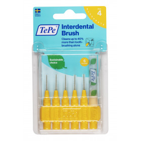 TePe Brossettes interdentaires TePe Originales Jaune - 0.7 mm - ISO 4