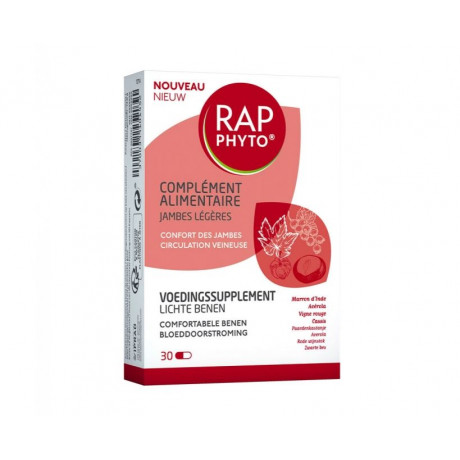 RAP PHYTO Jambes légères 30 gélules