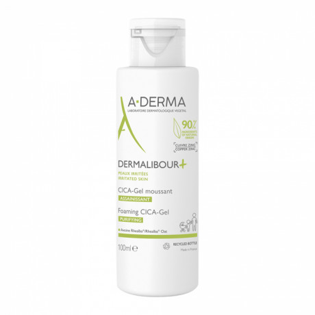 A-derma Dermalibour+ cica gel moussant 100ml