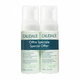 Caudalie Vinoclean duo de mousse nettoyante fleur de vigne 2x150ml