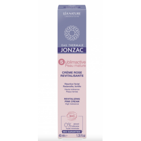 Jonzac Sublimactive crème rose revitalisante BIO 40ml