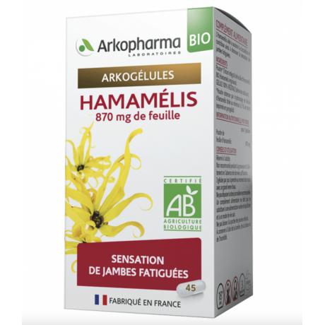 Arkogélules Hamamelis BIO 45 gélules