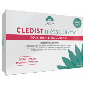 Jaldes Cledist Métabolisme Équilibre Métabolique 40+ 60 Comprimés