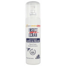 Insect Ecran Moustiques, Guêpes & Frelons Répulsif Peau Adultes & Enfants 100 ml