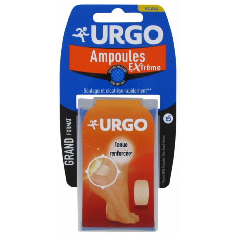 Urgo Ampoules Extrême 5 Pansements Grand Format