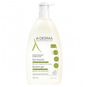 A-derma Gel Douche Hydra Protecteur Peaux Fragiles 750ml