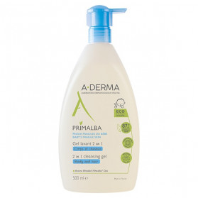 A-derma Primalba Bébé Gel Lavant Douceur 2 en 1 500ml