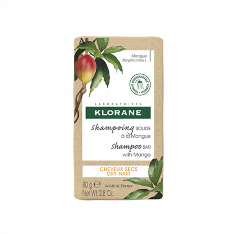 Klorane Shampooing Solide Mangue 80g