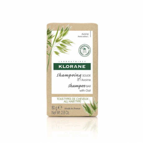 Klorane Shampooing solide Avoine 80g