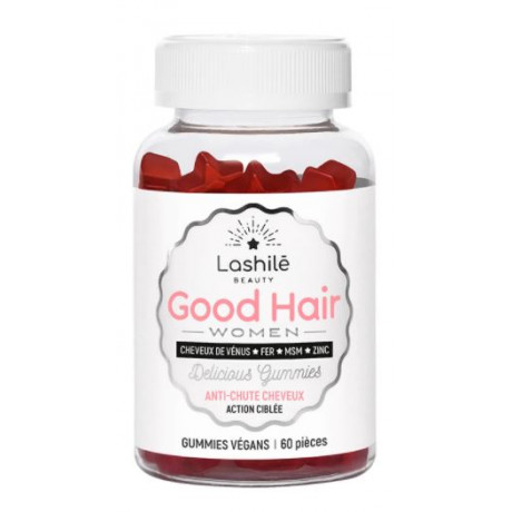 Lashilé  Beauty Good Hair Women Anti-chutes 60 gummies