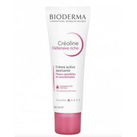 Bioderma Créaline Défensive crème Riche apaisante 40ml