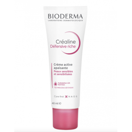 Bioderma Créaline Défensive crème Riche apaisante 40ml