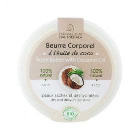 Haut-Ségala Beurre Corporel à l'Huile de Coco 120ml