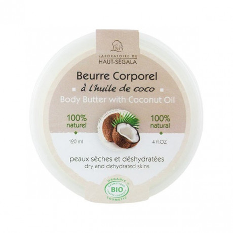 Haut-Ségala Beurre Corporel à l'Huile de Coco 120ml