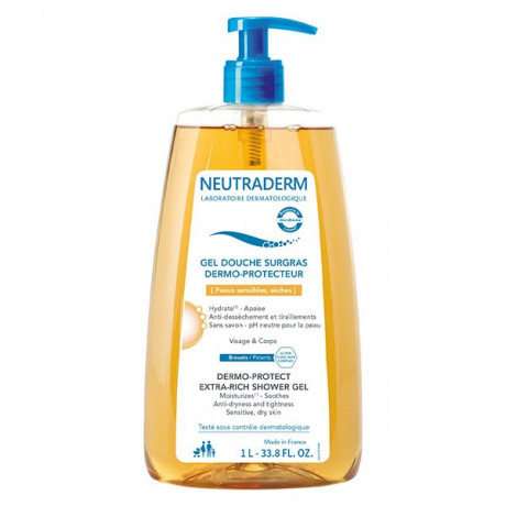 NEUTRADERM Gel douche surgras, 1litre